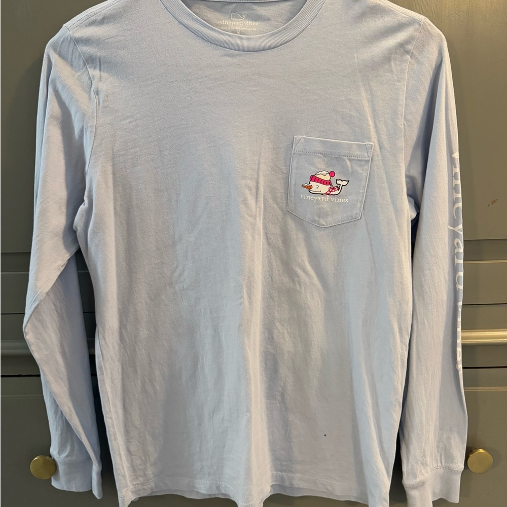 VINEYARD VINES Kids Winter Long Sleeve Tee